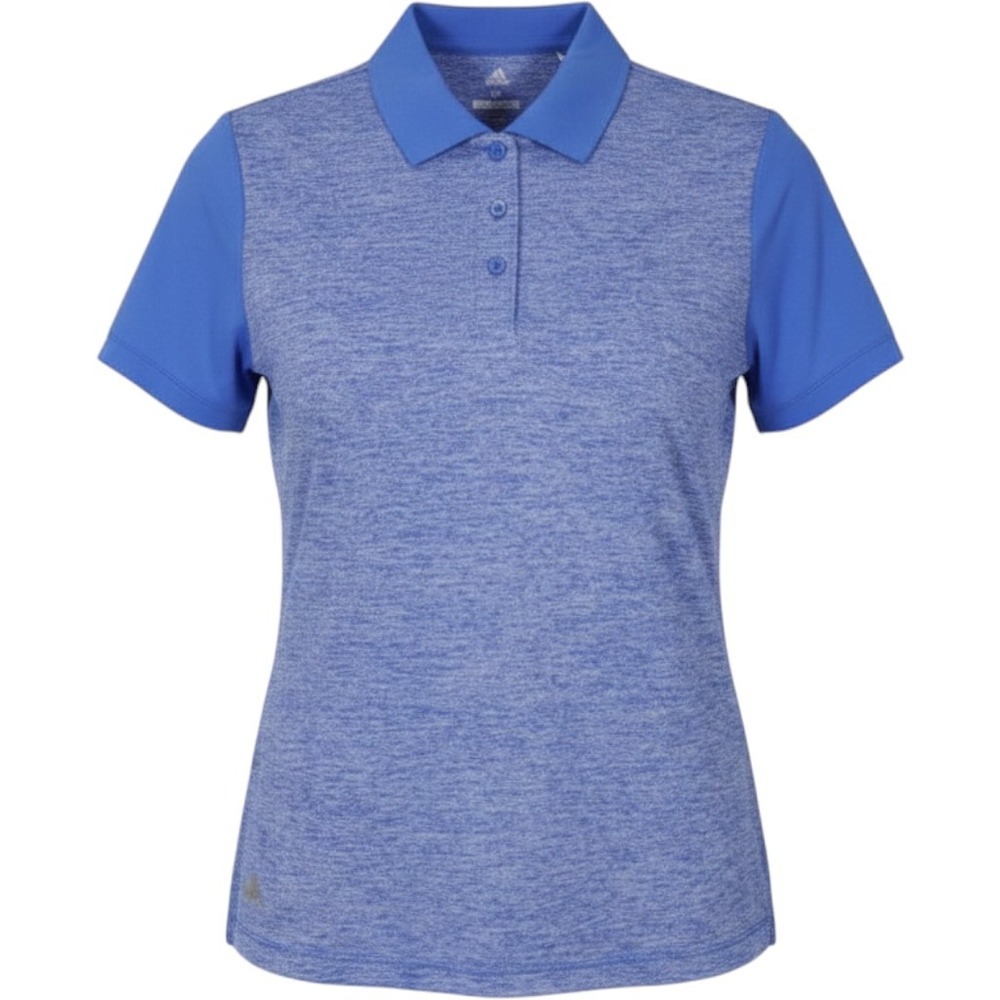Adidas Women's Cap Sleeve Lightweight Golf Polo Shirt Blue Size M